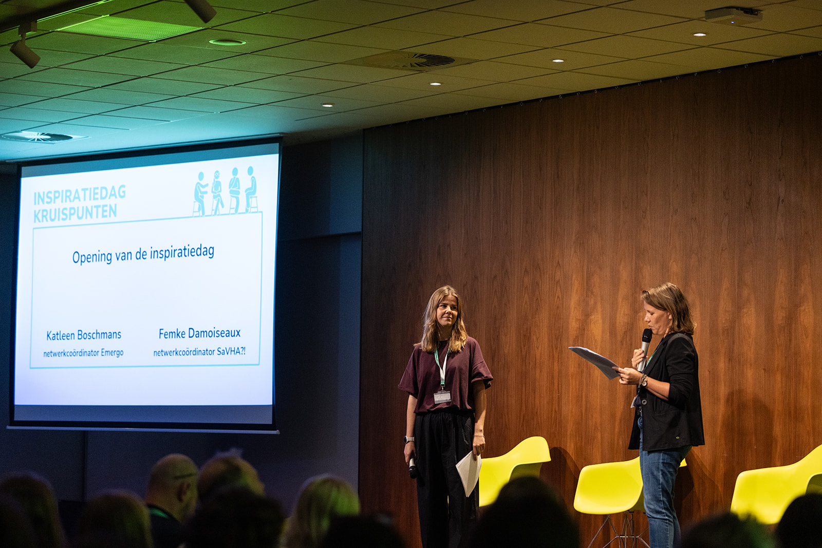 netwerkcoördinatoren Femke en Kathleen aan het woord
