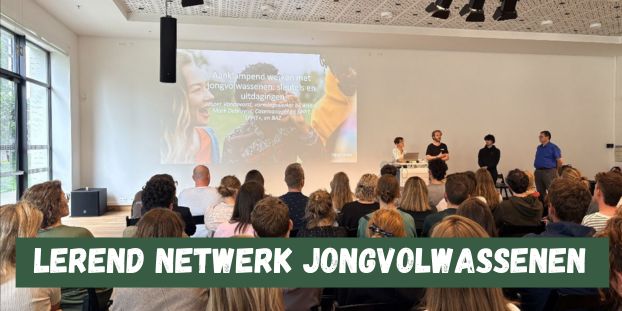 sfeerfoto lerend netwerk jongvolwassenen