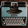 een oude typemachine